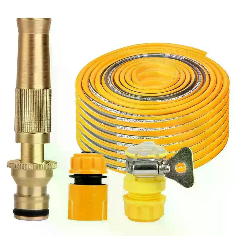 Adjustable Garden Hose Spray Nozzle & Quick Connector Garden Hose Nozzle Axl