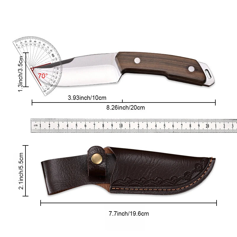 Professional Chef's Knife – High-Hardness Stainless Steel & Cover Chef's Kitchen Knife Axl