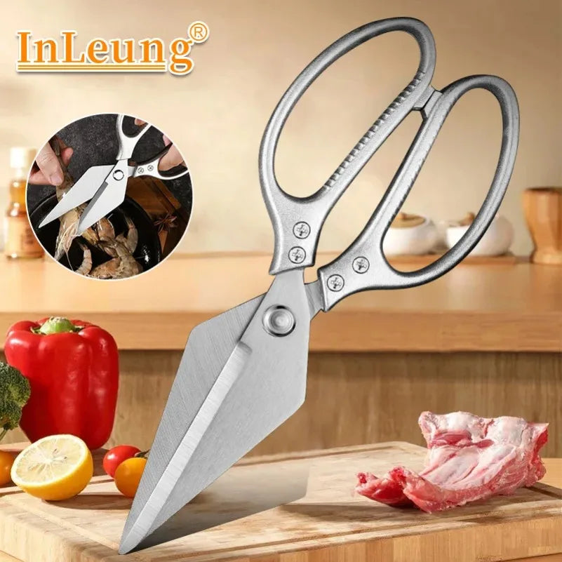 Heavy-Duty Poultry Shears – Stainless Steel Kitchen Scissors Kitchen Poultry Shears Axl
