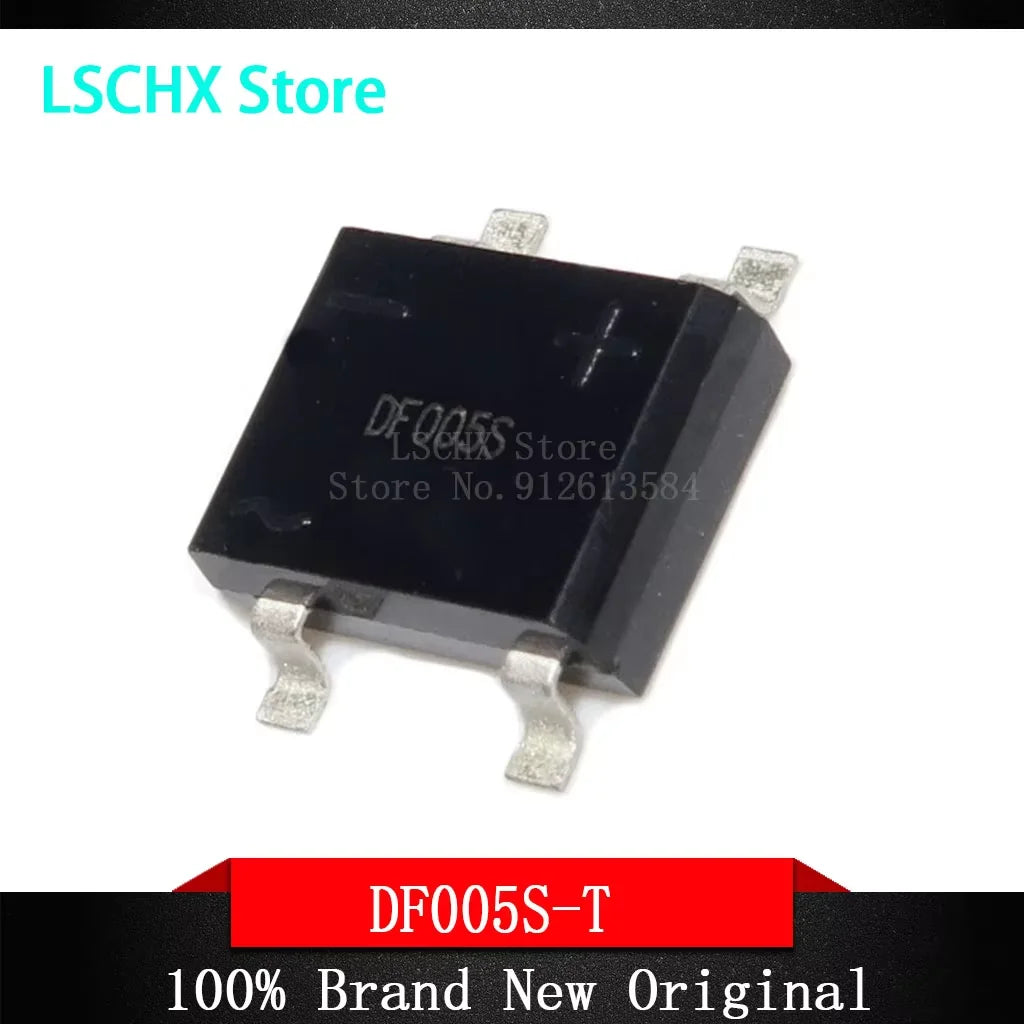 10-Pack DF-S Rectifier Bridge Diodes | DF005S DF06S DF04S Rectifier Bridge Diodes Axl