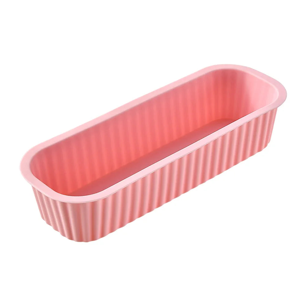 Mini Silicone Loaf Pans – Non-Stick Bread, Cake & Brownie Molds Silicone Baking Mold Axl 1Pc Pink-78856