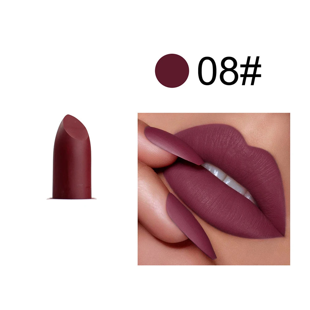 Vegan Matte Lipstick Private Label | Low MOQ Custom Brand Private Label Lipstick Axl