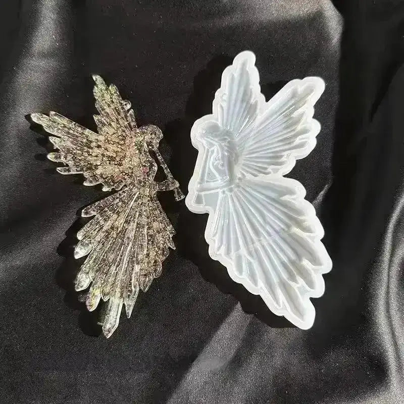 Angel Wing Silicone Mold – DIY Epoxy Resin Casting Craft Resin Casting Mold Axl