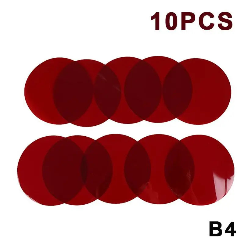 Self-Adhesive Color Lamp Film Overlays – 74mm DIY Light Decor Lamp Film Overlay Axl B4