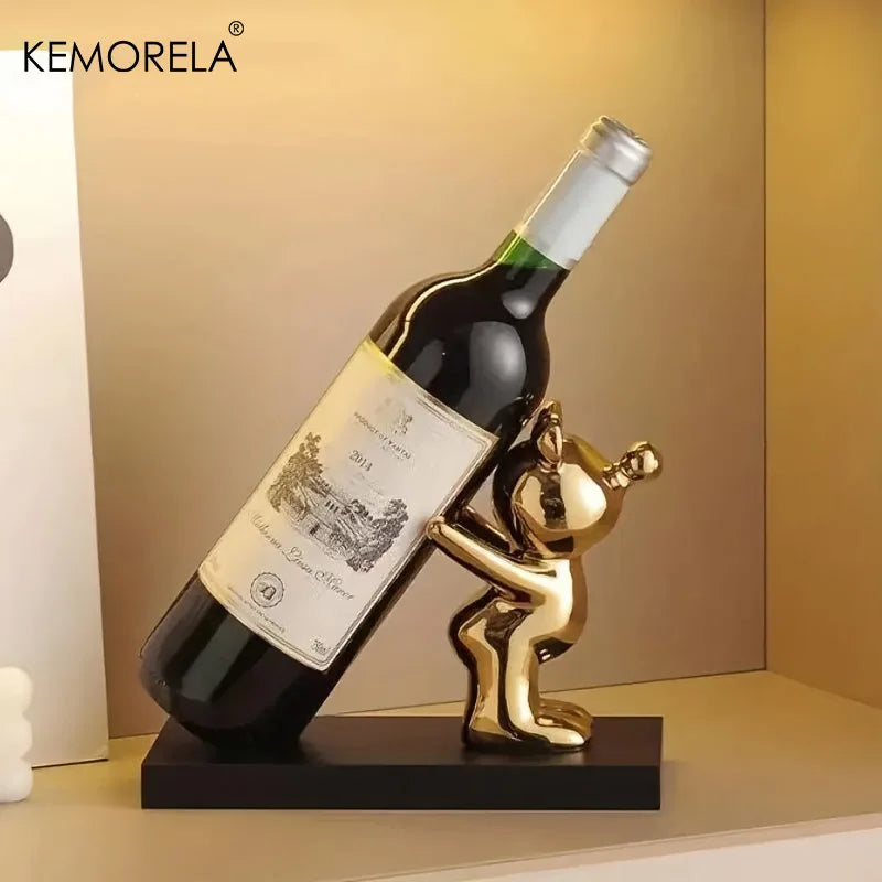 Ceramic Cartoon Wine Rack – Creative Home & Bar Décor Ceramic Wine Rack Axl