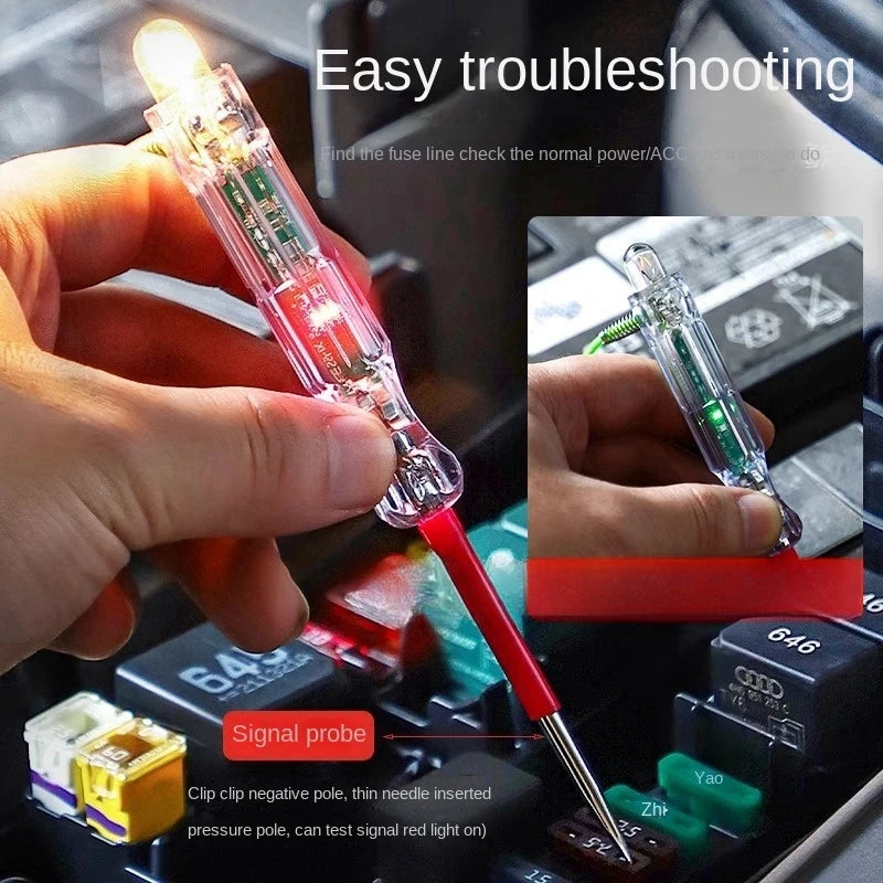 Auto Circuit Tester Probe Pen 6V–24V | Car Voltage Test Tool Circuit Tester Probe Axl