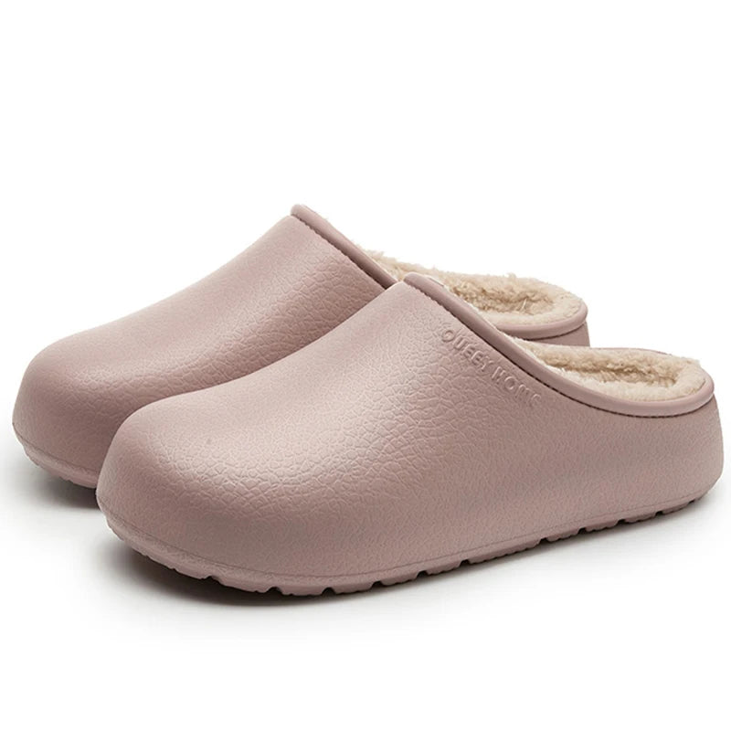 HAJINK Women's Furry Plush Indoor Slippers – Cozy Winter House Shoes Women's Slippers Axl