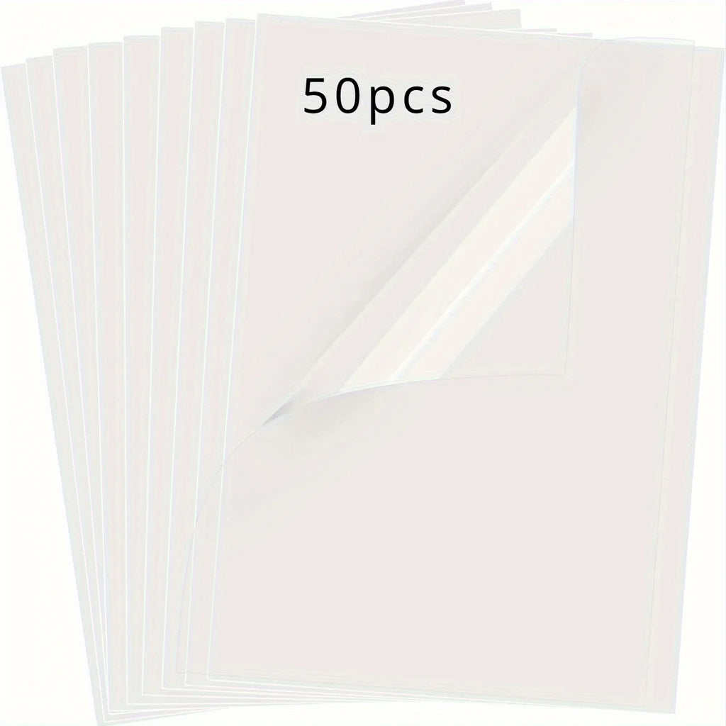 Clear Glossy Printable Vinyl Sticker Paper – Inkjet & Cricut Printable Sticker Paper Axl