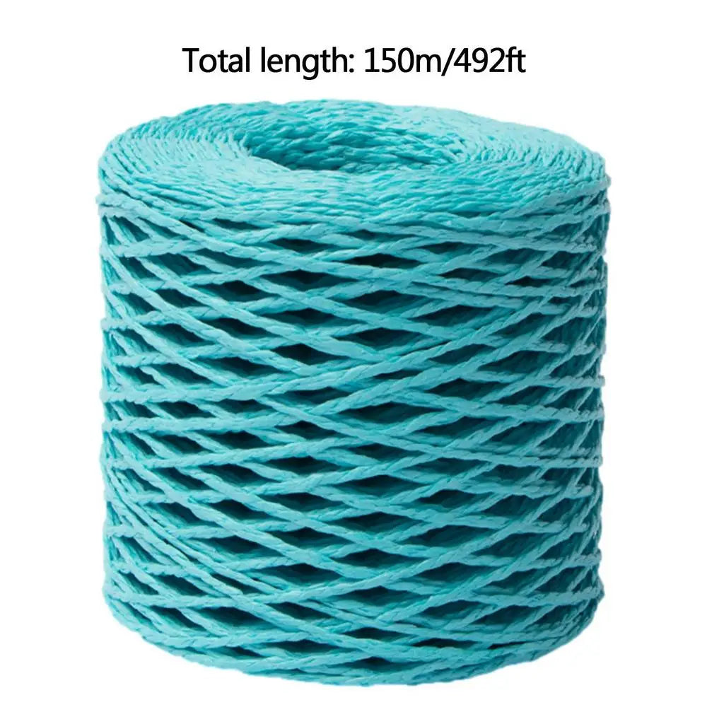 Natural Raffia Ribbon 150m – DIY Craft String for Bags & Hats Craft Ribbon Axl G3