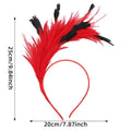 Colorful Feather Headband – Carnival, Party & Costume Accessory Feather Headband Axl A3