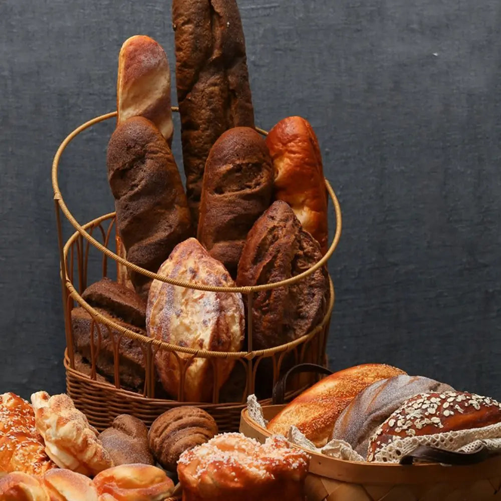 Artificial French Baguette Model – Bakery Decor & Kitchen Prop Decorative Bread Model Axl