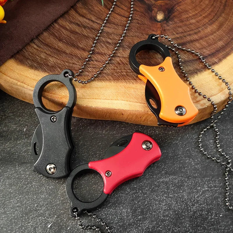 Mini Folding Kitchen Knife – Stainless Steel Utility Chef Blade Folding Kitchen Knife Axl