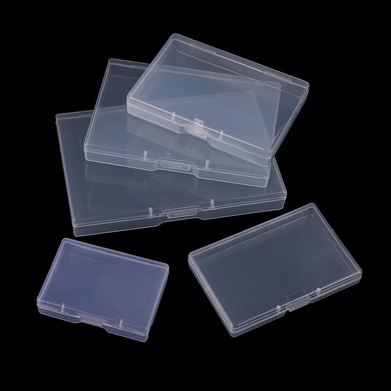 Clear Rectangular Plastic Storage Box – Dustproof Organizer Plastic Storage Box Axl