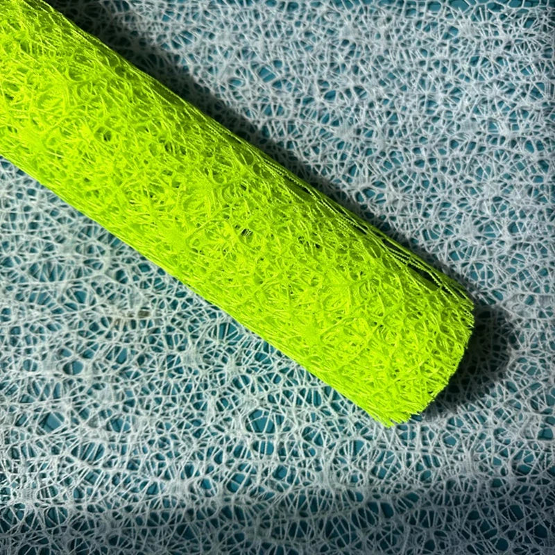 Floral Mesh Wrapping Paper Roll – Hollow Net Bouquet Wrap Bouquet Wrapping Paper Axl Fruit green