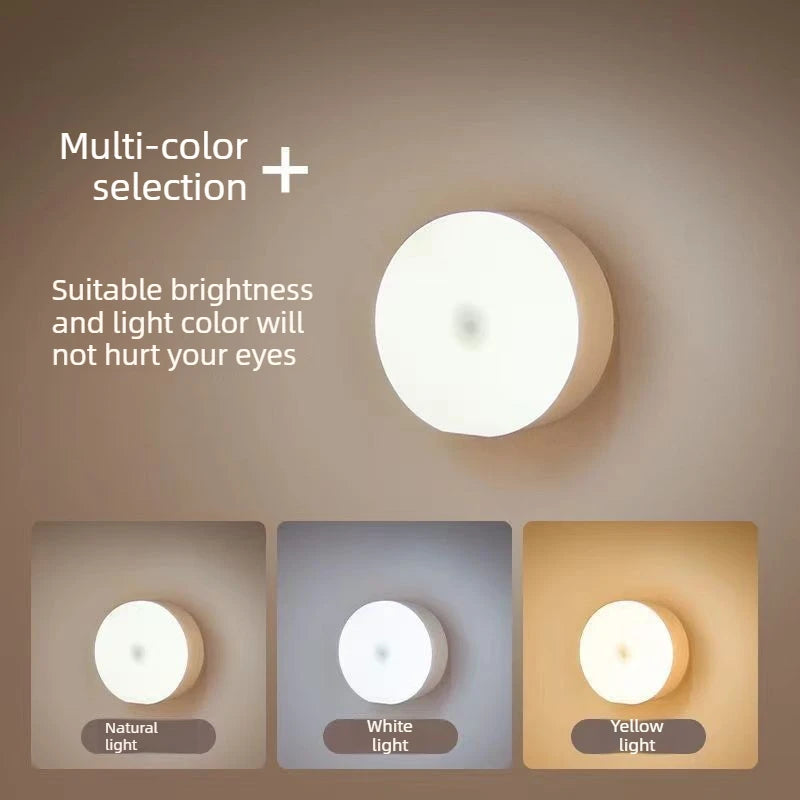 USB Rechargeable LED Night Light – Touch Sensor Magnetic Wall Lamp LED Night Light Axl