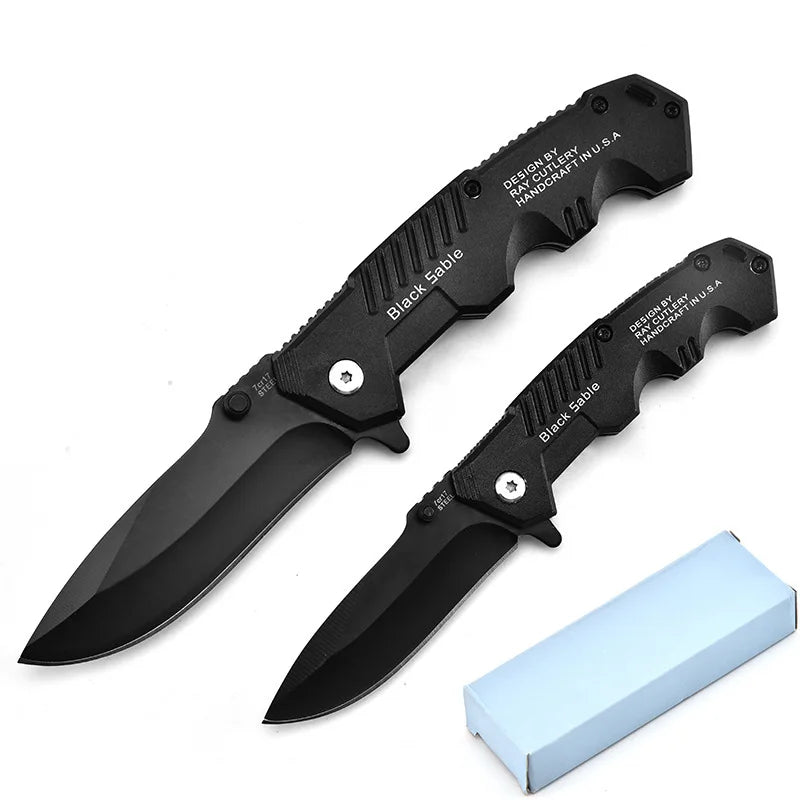Folding Pocket Knife – Stainless Steel Portable Fruit & EDC Blade Folding Pocket Knife Axl 1pcs Large size