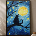 Vincent van Gogh Self-Stick HD PVC Wall Art Poster | Waterproof Wall Art Poster Axl White03 30X40cmNoframe