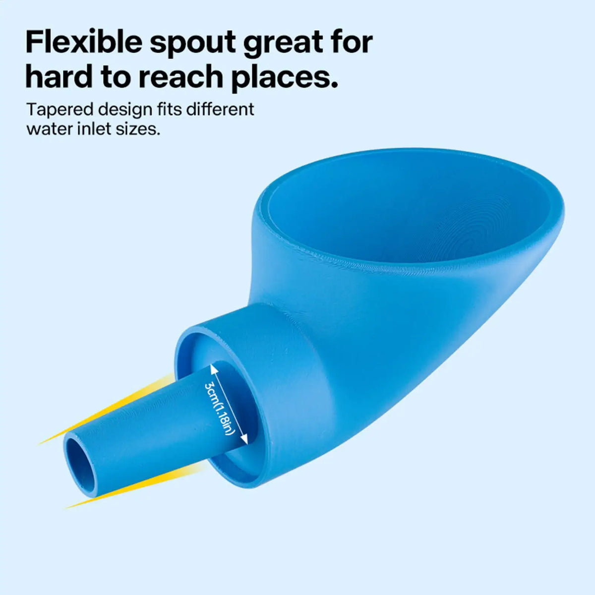 RV Water Funnel – Overflow Prevention Filter | Fresh Water Tank RV Water Funnel Axl