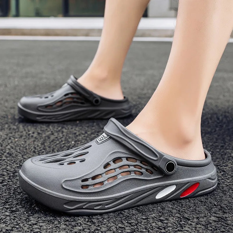 Men's EVA Clogs Sandals – Lightweight Beach & Garden Shoes Men's Clog Sandals Axl
