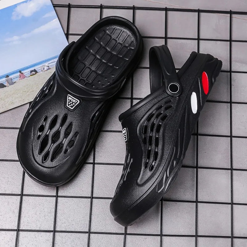 Men's EVA Clogs Sandals – Lightweight Beach & Garden Shoes Men's Clog Sandals Axl