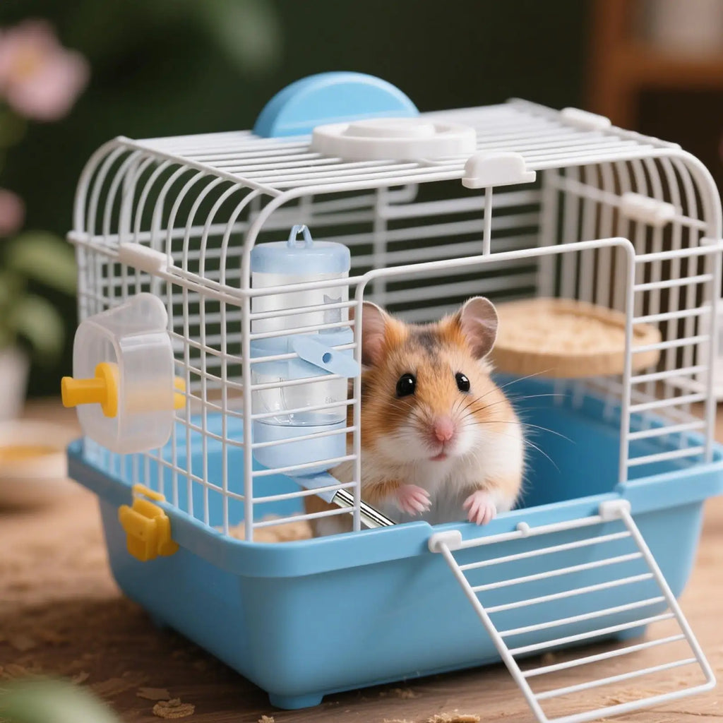 No-Drip Hamster Water Bottle 80ml | Cage Dispenser Small Pets Pet Water Bottle Axl