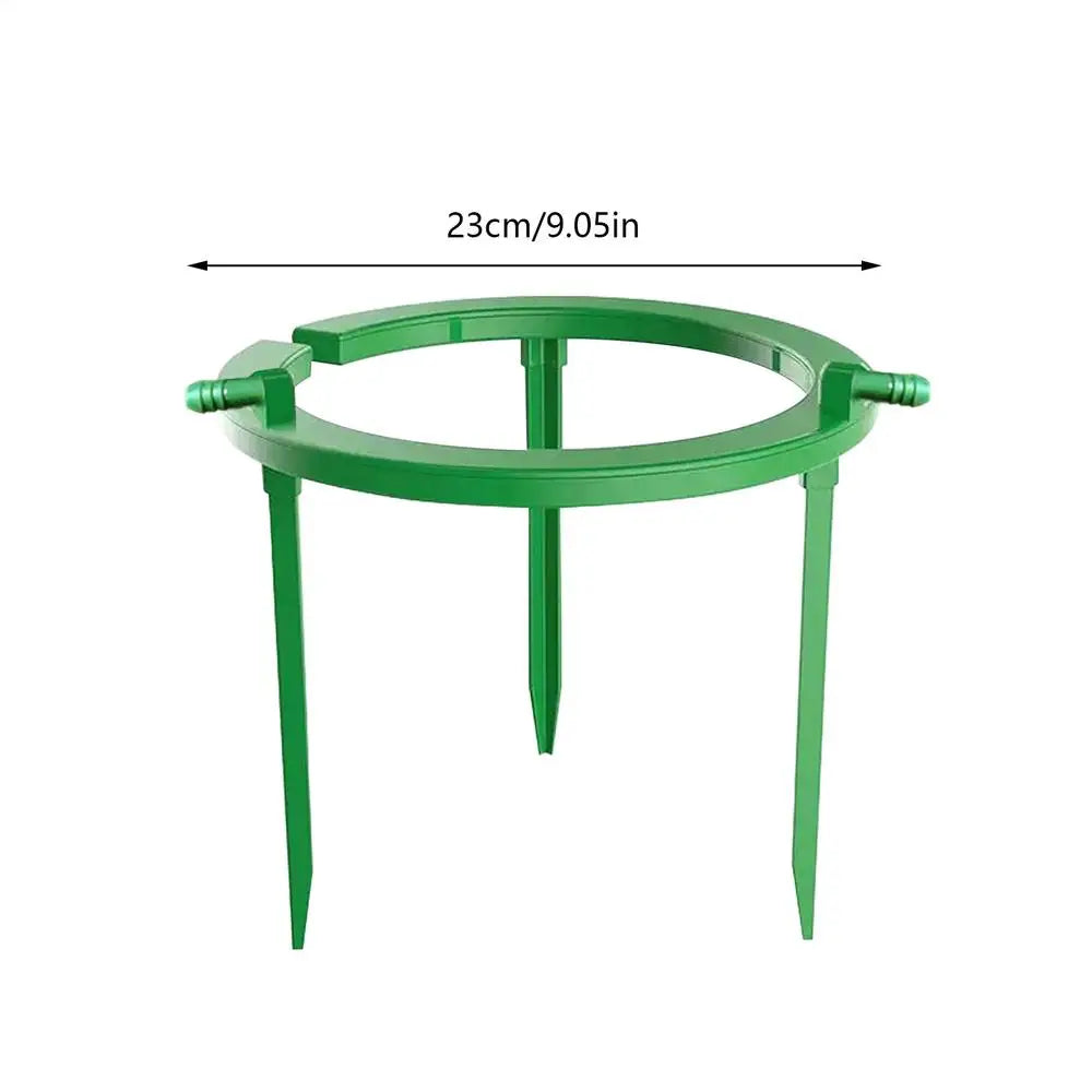 Drip Irrigation Ring – Plant Watering Emitter & 3-Leg Support Drip Irrigation Ring Axl 9 inches