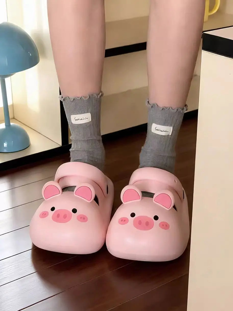 Lorilury Women's Pig Animal Clogs – EVA Slides Indoor Outdoor Animal Novelty Clogs Axl