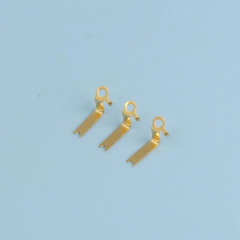ISA 87 Quartz Watch Movement Battery Contact Clasp | DIY Repair Watch Repair Part Axl Lower 3pcs