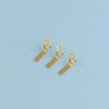 ISA 87 Quartz Watch Movement Battery Contact Clasp | DIY Repair Watch Repair Part Axl Lower 3pcs