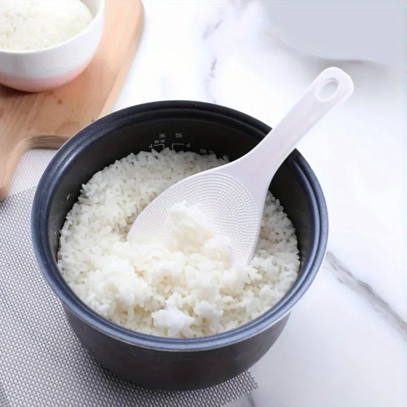 Plastic Rice Paddle Spoon – Non-Stick & Anti-Scald Kitchen Utensil Axl