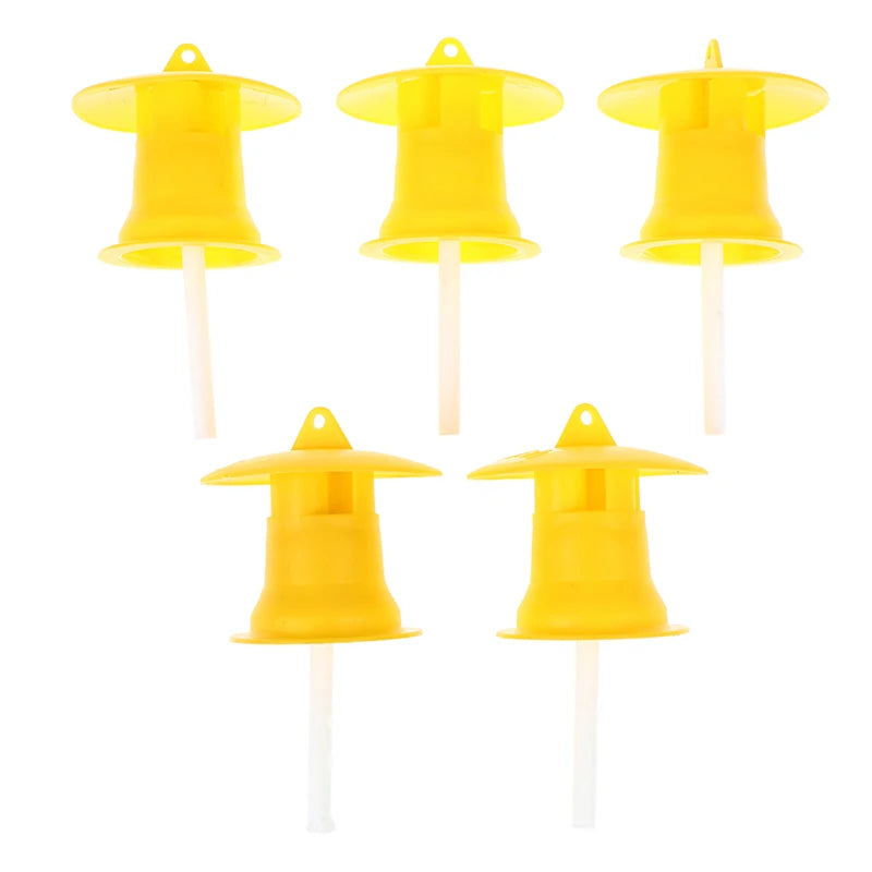 5-Pack Fruit Fly Trap Caps – Drosophila Catcher Pest Control Fruit Fly Trap Axl