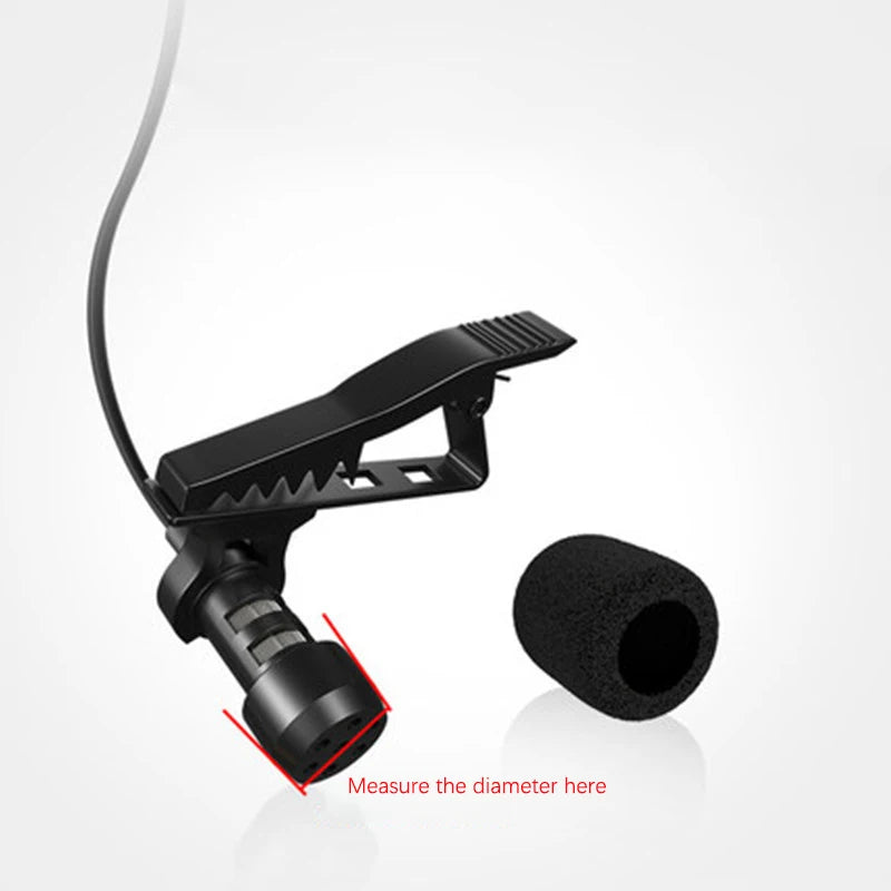 10-Pack Mic Foam Windscreen Cover for Gooseneck Meeting Mics Mic Foam Windscreen Axl
