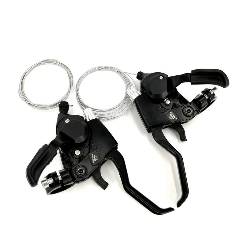 Mountain Bike Finger Shifter 21/24/27 Speed – Aluminum Alloy Bike Gear Shifter Axl
