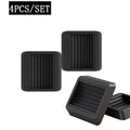 4-Pack Rubber Caster Cups – Chair Wheel & Floor Protector Pads Caster Floor Cups Axl 4pc