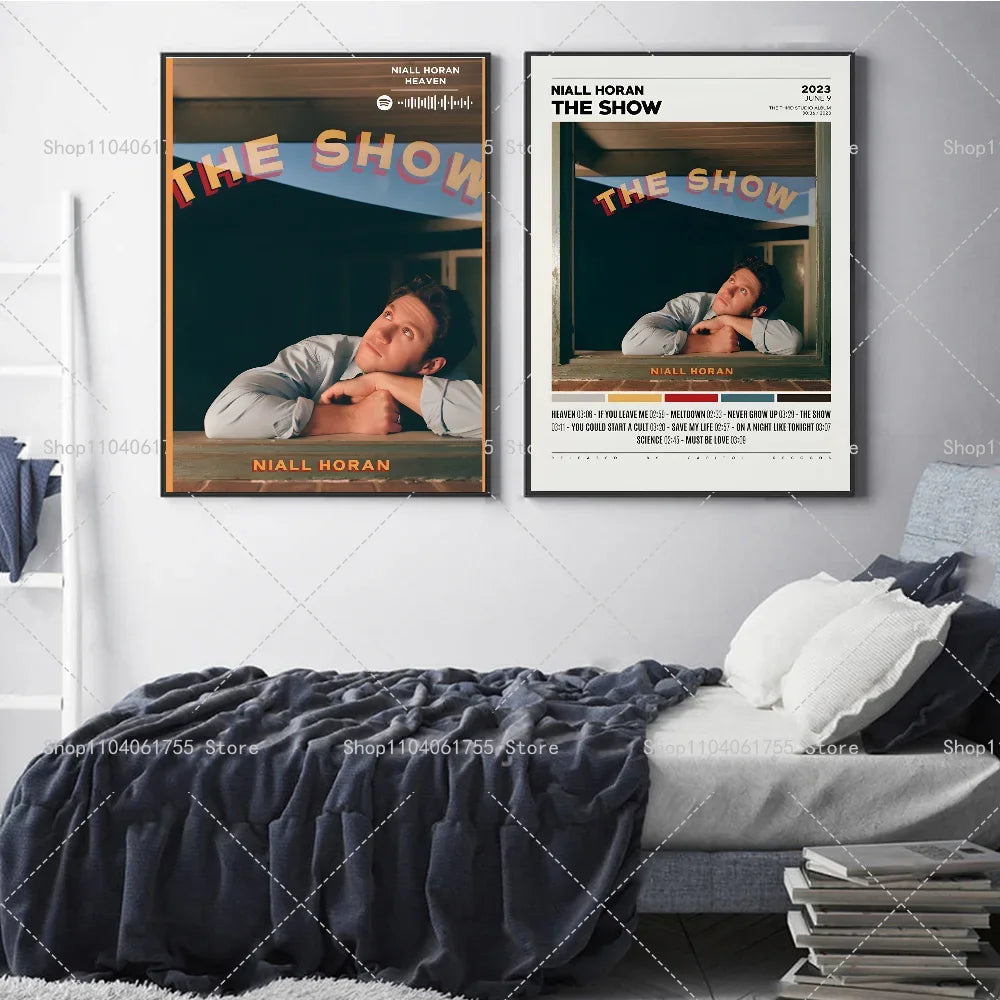 Niall Horan The Show Poster – Self-Adhesive Waterproof Wall Art Music Wall Poster Axl