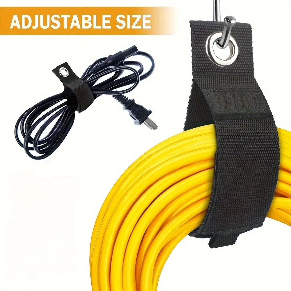 Heavy-Duty Reusable Storage Strap – Cord & Hose Organizer Storage Organizer Strap Axl