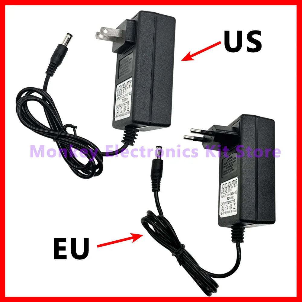 21V Lithium Battery Charger for 18V Electric Drill | EU/US Plug Battery Charger Axl
