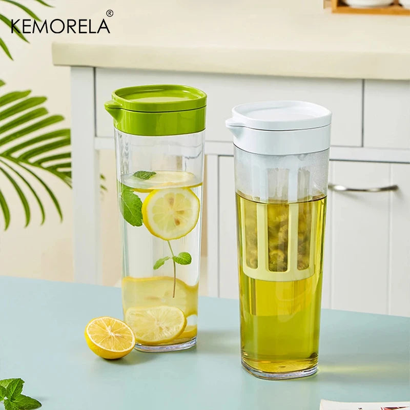 KEMORELA 1100ml Cold Brew Coffee Pot & Fruit Tea Bottle Cold Brew Coffee Pot Axl