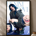Music Treasure Self-Stick HD Wall Art Poster – Waterproof Decor Wall Art Poster Axl White01 60X90cmNoframe