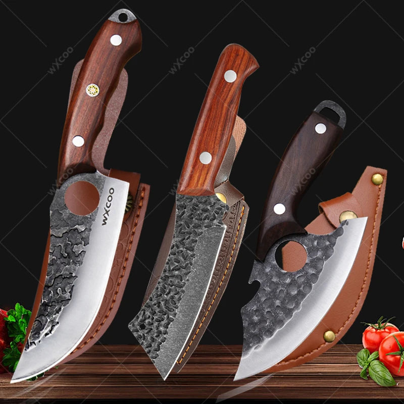 Professional Stainless Steel Boning Knife with Cover | 14.5cm Boning Knife Axl
