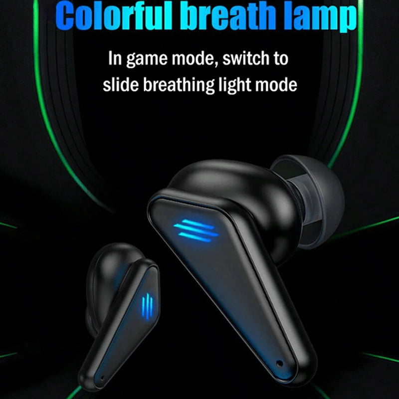 K55-TWS Bluetooth Gaming Earbuds – 65ms Low Latency & Mic Gaming Earbuds Axl