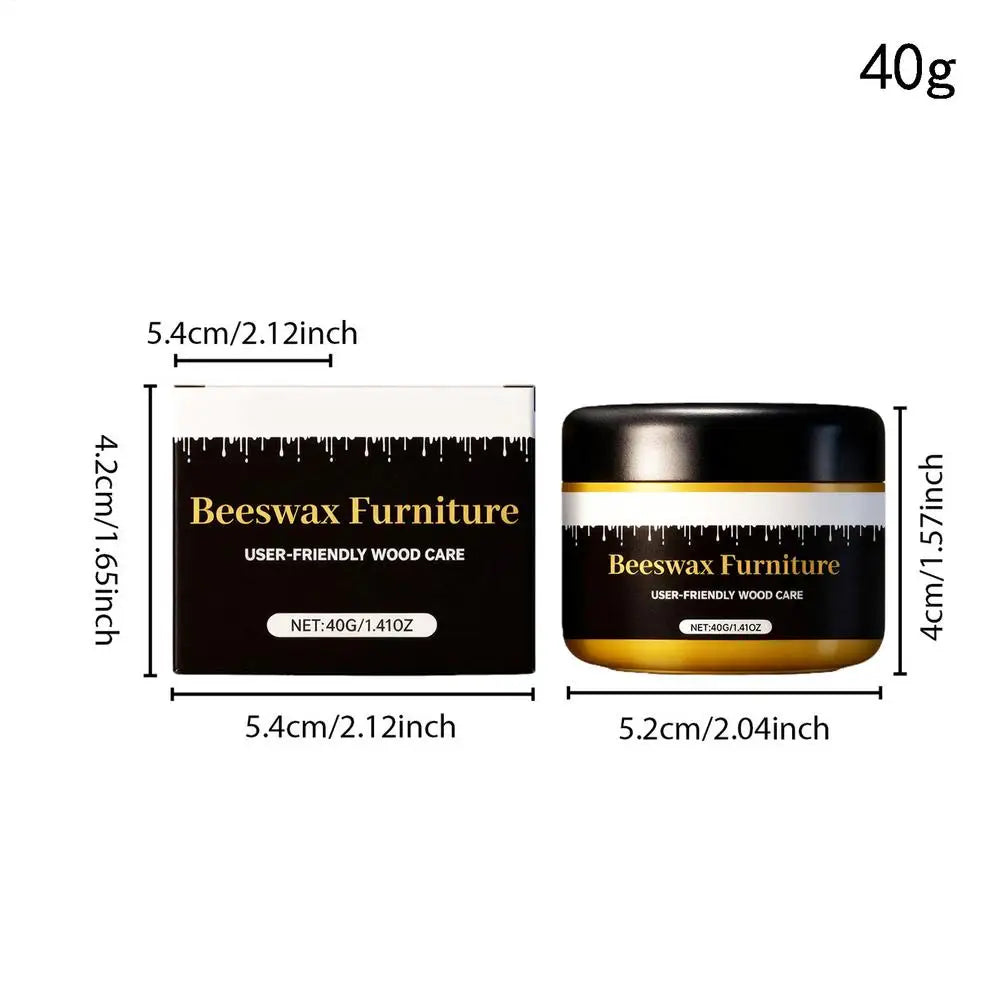 40g Beeswax Wood Conditioner – Furniture & Floor Polish Wax Wood Polish Wax Axl 1pcs