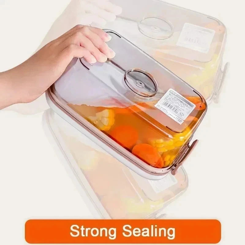 KEMORELA Vacuum Food Storage Container with Pump – Large Vacuum Storage Container Axl