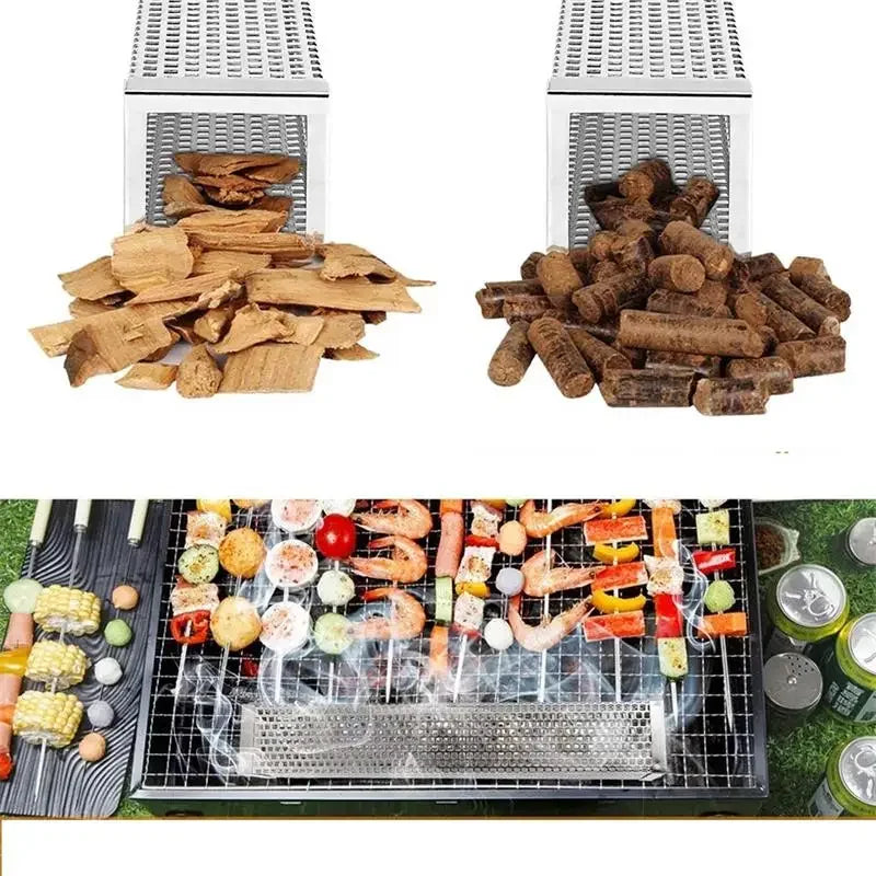 Apple Wood Pellets 450g – BBQ Smoker Chips for Grilling BBQ Wood Pellets Axl