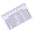 Guitar Setup Gauge Ruler – Action & Fret Measurement Tool Guitar Setup Tool Axl one size