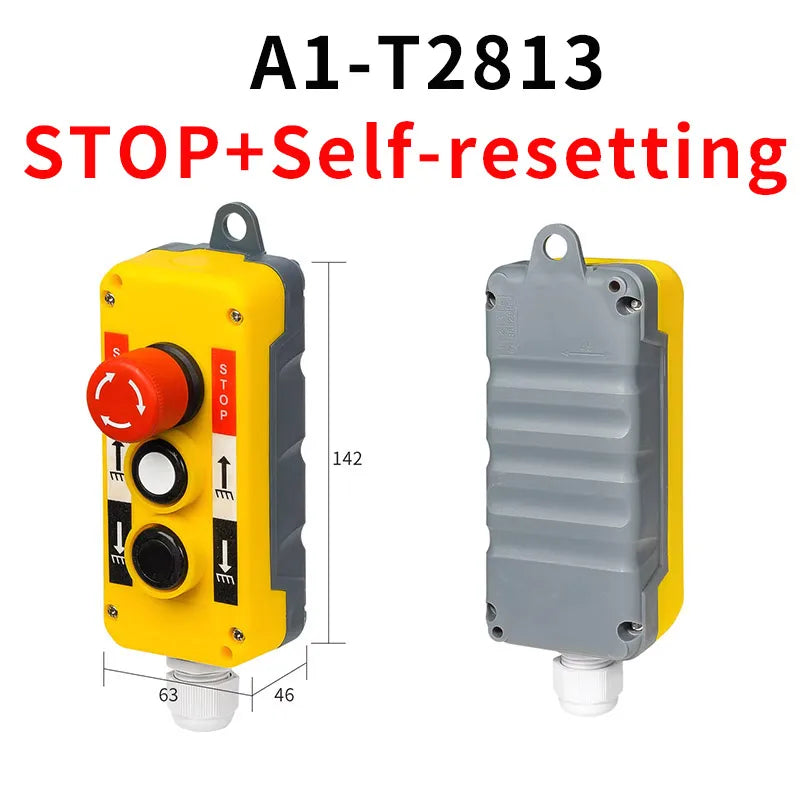 IP65 Waterproof Push Button Switch – Crane & Tail Lift Control Push Button Switch Axl A1-T2813