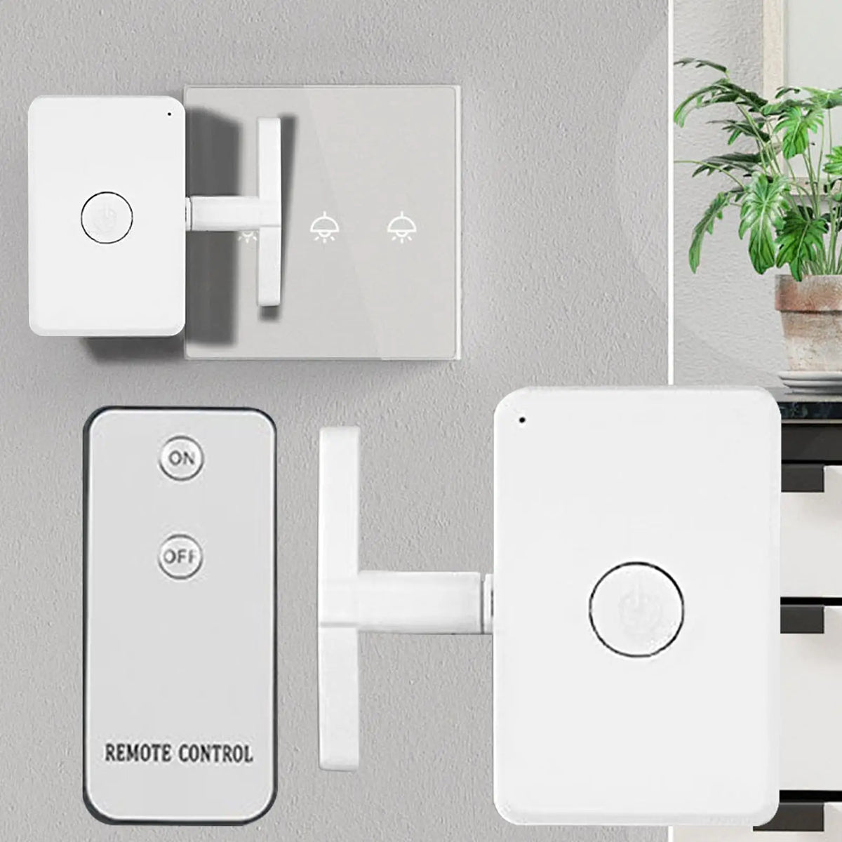 Smart Wireless Button Pusher – 10M Remote Dimmer Controller Wireless Remote Controller Axl