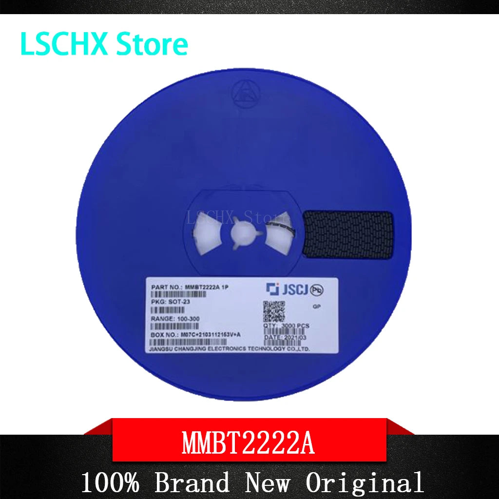 3000 Pcs MMBT2222A NPN SOT-23 Switching Transistor 0.6A 40V NPN Transistor Pack Axl Default Title