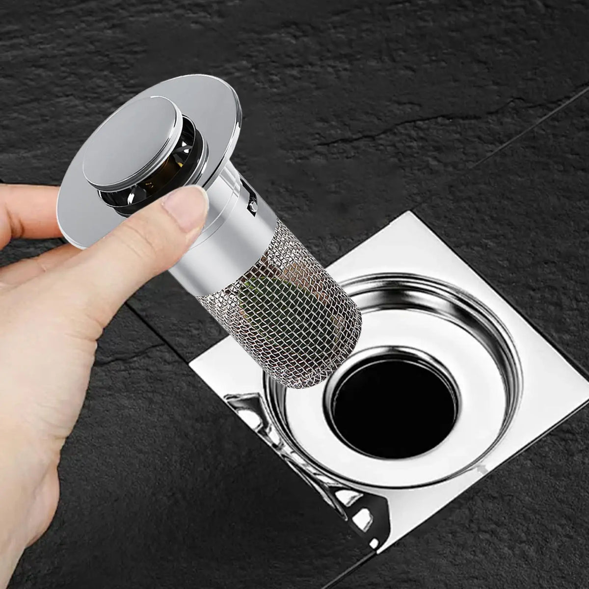 Sink Drain Strainer & Hair Catcher – Anti-Clog Filter Plug Drain Strainer Filter Axl