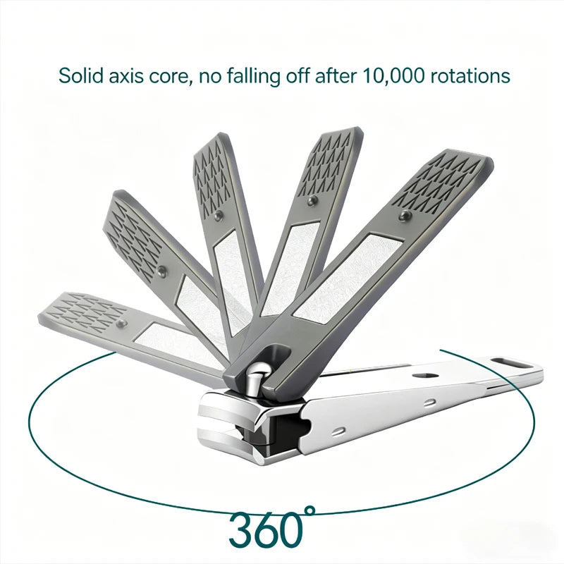 Anti-Splash Stainless Steel Nail Clipper – Sharp & Sturdy Nail Clipper Axl